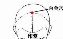 按摩百會(huì)穴可改善失眠